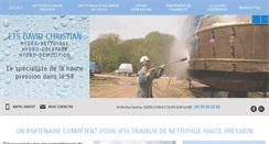 Desktop Screenshot of nettoyage-nievre.com